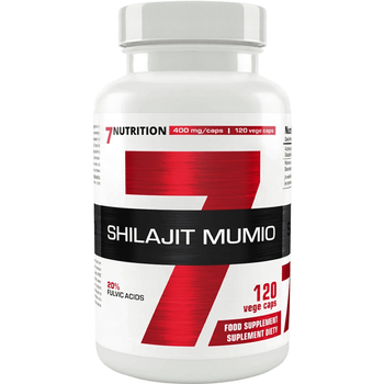7Nutrition Shilajit Mumio 400mg - 120vcaps.