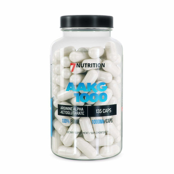 7Nutrition AAKG 1000 - 135kaps. Arginina AAKG