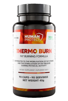 Human Protect Thermo Burn 90kaps. Spalacz tłuszczu 
